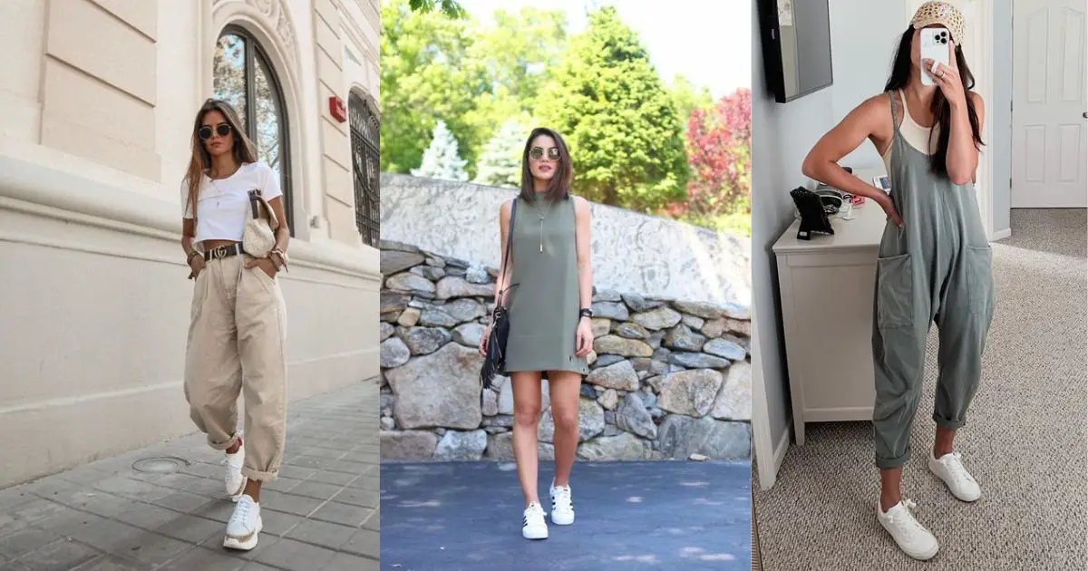 mulheres vestindo diferentes estilos de moda comfy no verão